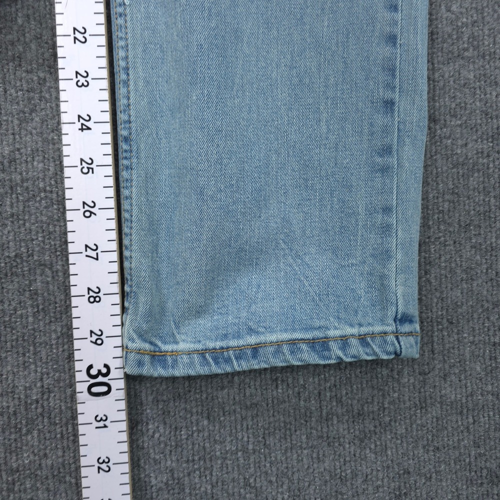 Levis 511 Jeans Mens 36x32 Blue Slim Tapered Medium Wash Stretch Comfort Faded - Picture 10 of 12